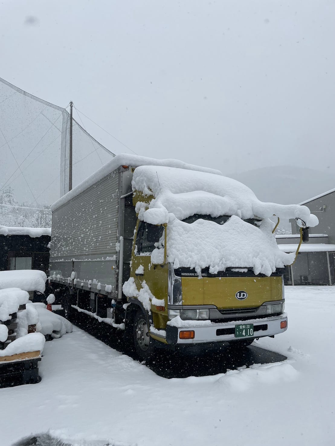 今年初雪!!