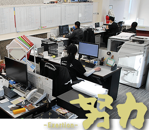 サービス：努力